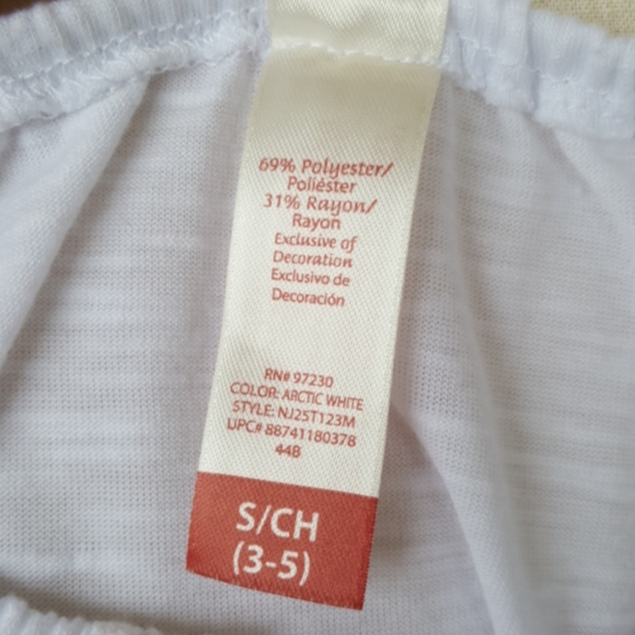 NO BOUNDARIES ♡  NWOT White Adj Straps Lace Front On|Off Shoulders Blouse Top S - Picture 13 of 14